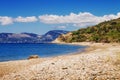Dafni beach on Zakynthos island Royalty Free Stock Photo