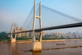 The Dafosi Yangtze Bridge, Chongqing, China Royalty Free Stock Photo