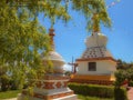 Dag Shang Kagyu Buddhist Center in  Panillo, Huesca, Spain Royalty Free Stock Photo