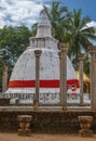 Dagoba Ambastala. One of the oldest Buddhist temples in Ceylon. Mihintale, Sri Lanka