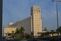 Dagon grainstore building at Haifa port, Haifa city, downtown, Israel