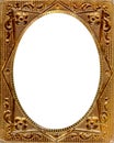 Daguerreotype frame with Clipping Path