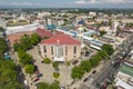 Dagupan, Pangasinan, Philippines - Aerial of the Metropolitan Cathedral of St. John the Evangelist - Archdiocese of