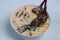 Dahi baigan is an Odia dish prepared from dahi and eggplant especially during festivals, fried eggplant in curd, Indian traditiona