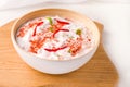 Dahi Indian traditional yogurt appetizer