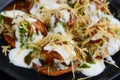 Dahi Sev puri Royalty Free Stock Photo