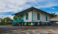 Dahor Heritage Stilt House side view Royalty Free Stock Photo