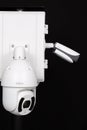 Dahua cctv technology imaging camera Video surveillance Solutions in black background