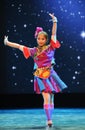 the Dai nationality girl-Folk dance