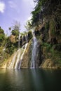 Dai Yem waterfall in Moc Chau, Son La province, Vietnam Royalty Free Stock Photo