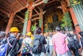 Daibutsu in the Daibutsu-den at Todaiji Temple Royalty Free Stock Photo