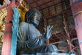Daibutsu-den, The Big Black Buddha statue at Todaiji Temple, Nara Prefecture, Japan