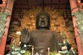 Daibutsu, Great Buddha at Great Buddha Hall Daibutsuden of Todaiji, Todai-ji, Nara, Japan