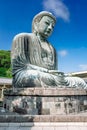 Daibutsu. The Great Buddha of Kotokuin Temple in Kamakura Royalty Free Stock Photo