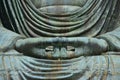 Daibutsu - The Great Buddha of Kotokuin Temple in Kamakura Royalty Free Stock Photo