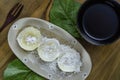 Daifuku Mochi Japanese dessert Royalty Free Stock Photo