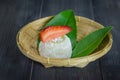 Daifuku Mochi Japanese dessert Royalty Free Stock Photo