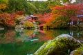 Daigo-ji temple with colorful maple trees in autumn, Kyoto Royalty Free Stock Photo