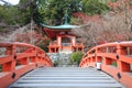 Daigoji is temple of the Shingon sect of Japanese Buddhism Royalty Free Stock Photo