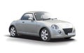 Daihatsu Copen car isolated on white Royalty Free Stock Photo