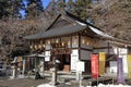 Daikoku hall of Enryaku temple Royalty Free Stock Photo