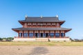 Daikokuden Hall of the Heijo Kyo in Nara, Japan Royalty Free Stock Photo