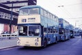 Daimler Fleetline bus in Walsall, 1970 Royalty Free Stock Photo