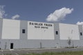 Daimler Truck North America warehouse. Daimler Trucks is a manufacturer of commercial trucks and buses