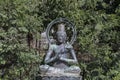 Statue Bodhisattva JizÃÂ´-Bosatsu At The Japanese Garden At The Artis Zoo Amsterdam The Netherlands 28-3-2022