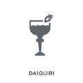 Daiquiri icon from Drinks collection. Royalty Free Stock Photo