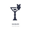 daiquiri icon on white background. Simple element illustration from Drinks concept Royalty Free Stock Photo