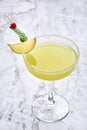 Daiquiri - official classic cocktail Cuban origin Royalty Free Stock Photo