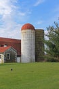 Dairy Farm Silos