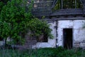 Dairy Farm Buildings in Spring Royalty Free Stock Photo