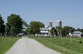 Dairy farm in Indiana