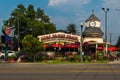 Dairy Keen Home of the Train fast food restaurant Royalty Free Stock Photo