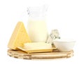 Dairy products Royalty Free Stock Photo