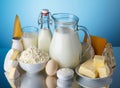 Dairy products Royalty Free Stock Photo