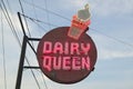 Dairy Queen Ice Cream shop in Central GA along highway 22 in Southeast USA