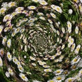Daisy Chain Flowers Abstract Background