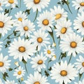 Daisy Harmony Unveiled Floral Pattern