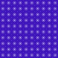 Daisy star burst on purple