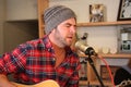 David Nail in session in New York