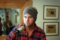 David Nail in session in New York