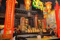 The Dajia Jenn Lann Temple, a temple to the Chinese sea goddess Mazu at Dajia Royalty Free Stock Photo