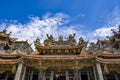 Dajia Jenn Lann Temple a temple to the Chinese sea goddess Mazu, Royalty Free Stock Photo