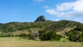 Dajian stone hill in Kenting national park view in Taiwan Royalty Free Stock Photo