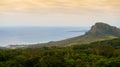 Dajian stone hill in Kenting national park view in Taiwan Royalty Free Stock Photo