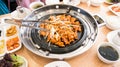 Dak galbi Royalty Free Stock Photo