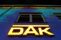 DAK at night Royalty Free Stock Photo